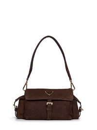 Prada Borse Women Dark Brown Prada Explore Medium Shoulder Bag<Br/>