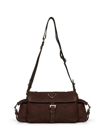Prada Borse Women Dark Brown Prada Explore Medium Shoulder Bag<Br/>