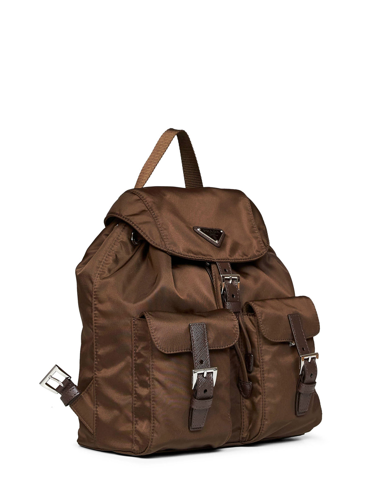 Prada Borse Women Burnt Prada Re-Edition 1978 Small Backpack