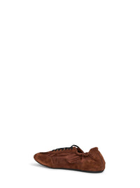 Prada Calzature Men Rosewood Brown Collapse Sneakers