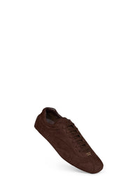 Prada Calzature Men Dark Brown Montecarlo Re-Edition 2005 Sneakers