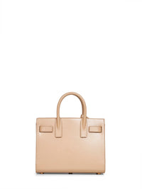 Saint Laurent Women Clear Beige Sac De Jour Nano Handbag