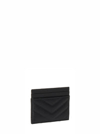 Saint Laurent Women "Cassandre Matelassé" Mini Cardholder