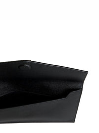 Saint Laurent Women Uptown Pouch In Grain De Poudre Embossed Leather