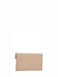Saint Laurent Women Uptown Clutch In Grain De Poudre Embossed Leather