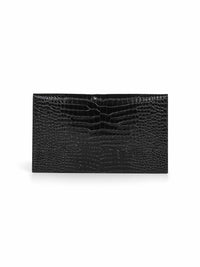 Saint Laurent Women Black Uptown Clutch Bag
