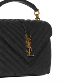 Saint Laurent Women Medium College In Quilted Leather