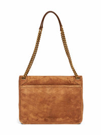 Saint Laurent Women Caramel Cognac Niki Medium Shoulder Bag