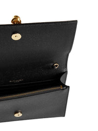Saint Laurent Women Kate Leather Wallet On Chain Bag