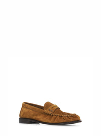 Saint Laurent Men Suede Loafers