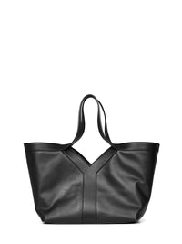 Saint Laurent Women Black Small Y Tote Bag