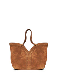 Saint Laurent Women Cognac Y Small Tote Bag