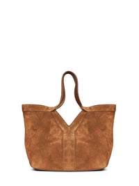 Saint Laurent Women Cognac Y Small Tote Bag