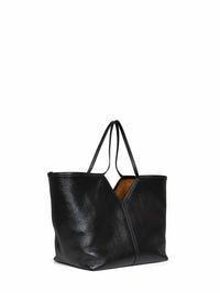 Saint Laurent Women Black Small Y Tote Bag