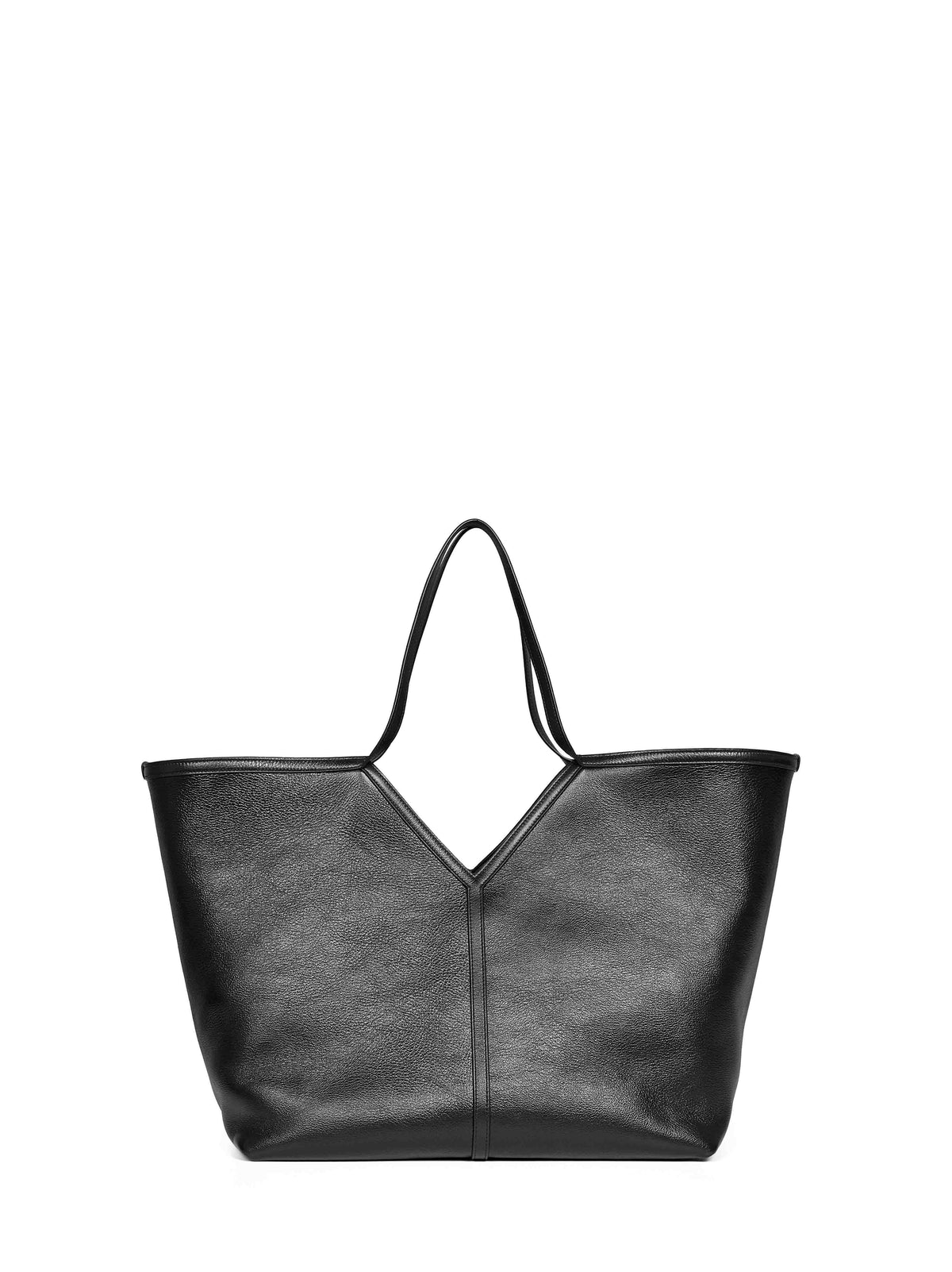 Saint Laurent Women Black Small Y Tote Bag