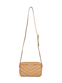 Saint Laurent Women Natural Tan Loulou Camera Bag