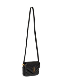 Saint Laurent Women Black Loulou Toy Crossbody Bag