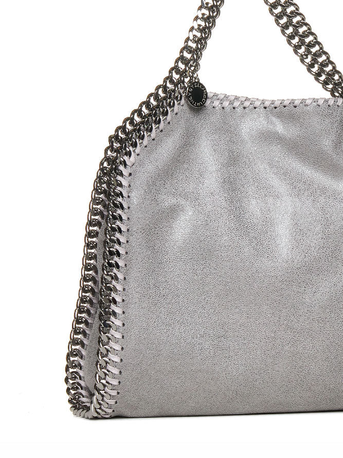 Stella Mccartney Women Light Grey Falabella Mini Tote Bag