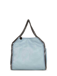 Stella Mccartney Women Ice Blue Falabella Mini Tote Bag