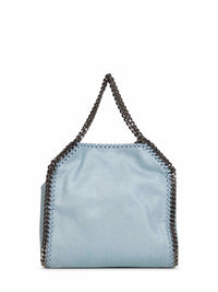 Stella Mccartney Women Ice Blue Falabella Mini Tote Bag