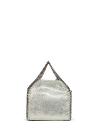 Stella Mccartney Women Light Lime Falabella Tiny Tote Bag