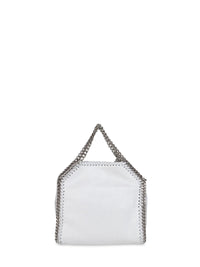 Stella Mccartney Women Pearl Grey Falabella Tiny Tote Bag