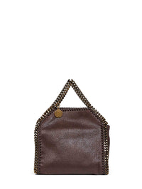 Stella Mccartney Women Mahogany Falabella Tiny Tote Bag