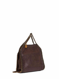 Stella Mccartney Women Mahogany Falabella Tiny Tote Bag