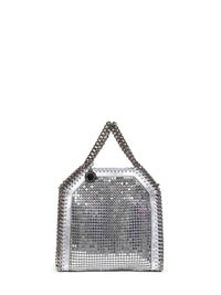 Stella Mccartney Women Silver Falabella Tiny Tote Bag