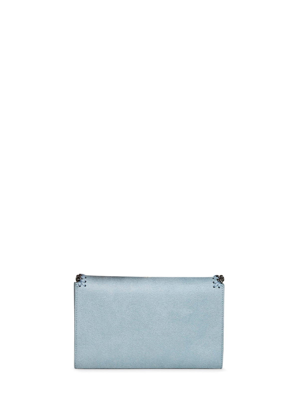 Stella Mccartney Women Ice Blue Falabella Wallet Crossbody Bag