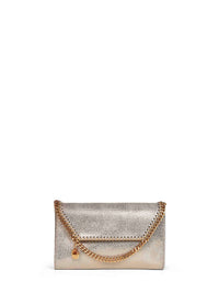 Stella Mccartney Women Pyrite Falabella Wallet Crossbody Bag