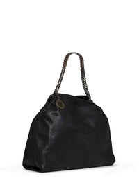 Stella Mccartney Women Black Falabella Drawstring Tote Bag