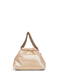 Stella Mccartney Women Pyrite Falabella Mini Drawstring Crossbody Bag