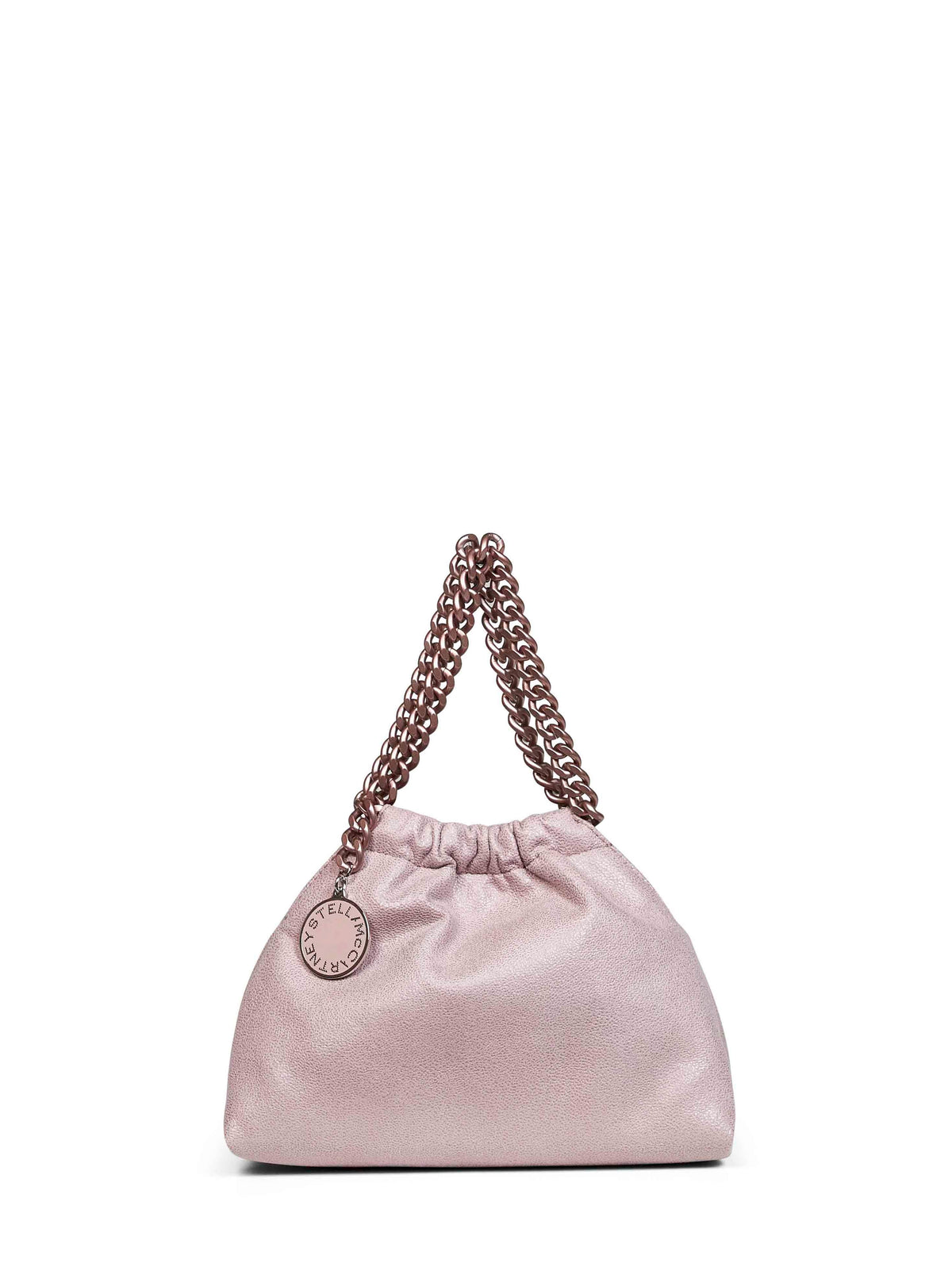 Stella Mccartney Women Shell Falabella Mini Drawstring Crossbody Bag