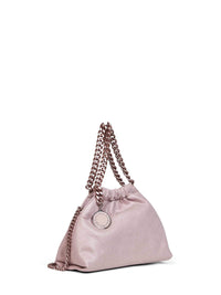Stella Mccartney Women Shell Falabella Mini Drawstring Crossbody Bag