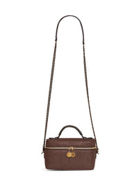Stella Mccartney Women Brown Mini Falabella Vanity Bag<Br/>