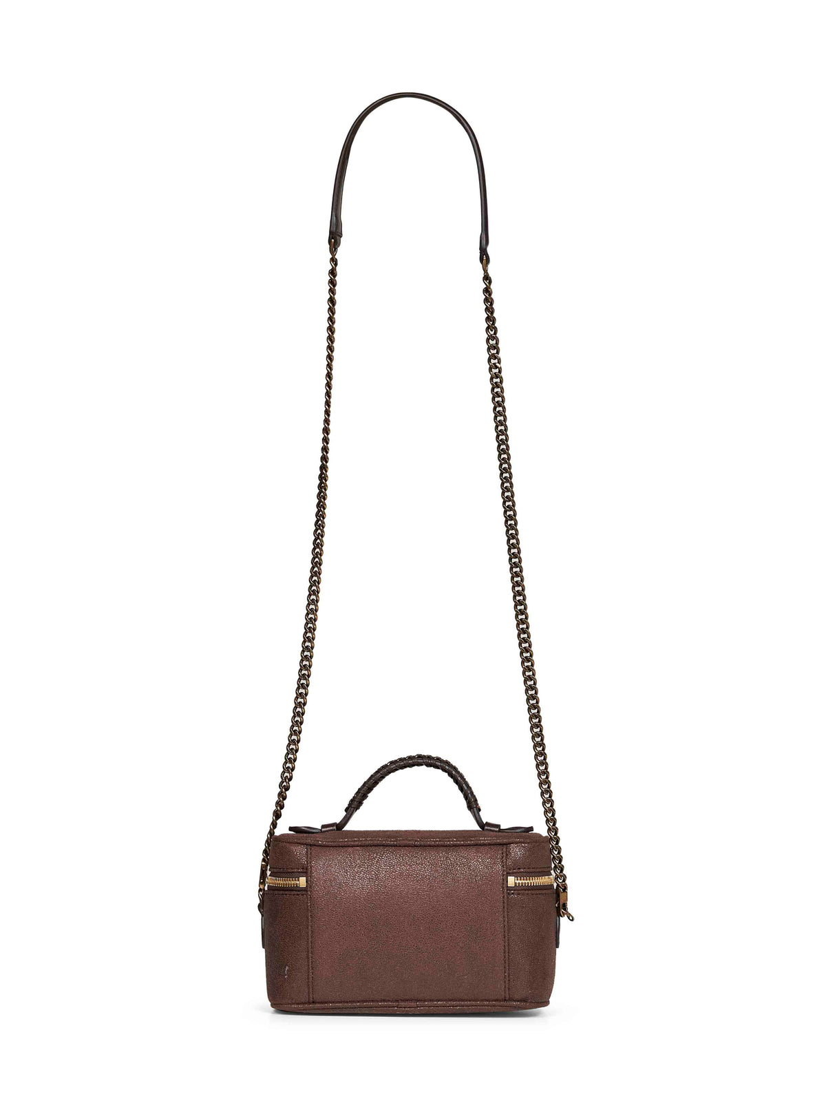 Stella Mccartney Women Brown Mini Falabella Vanity Bag<Br/>