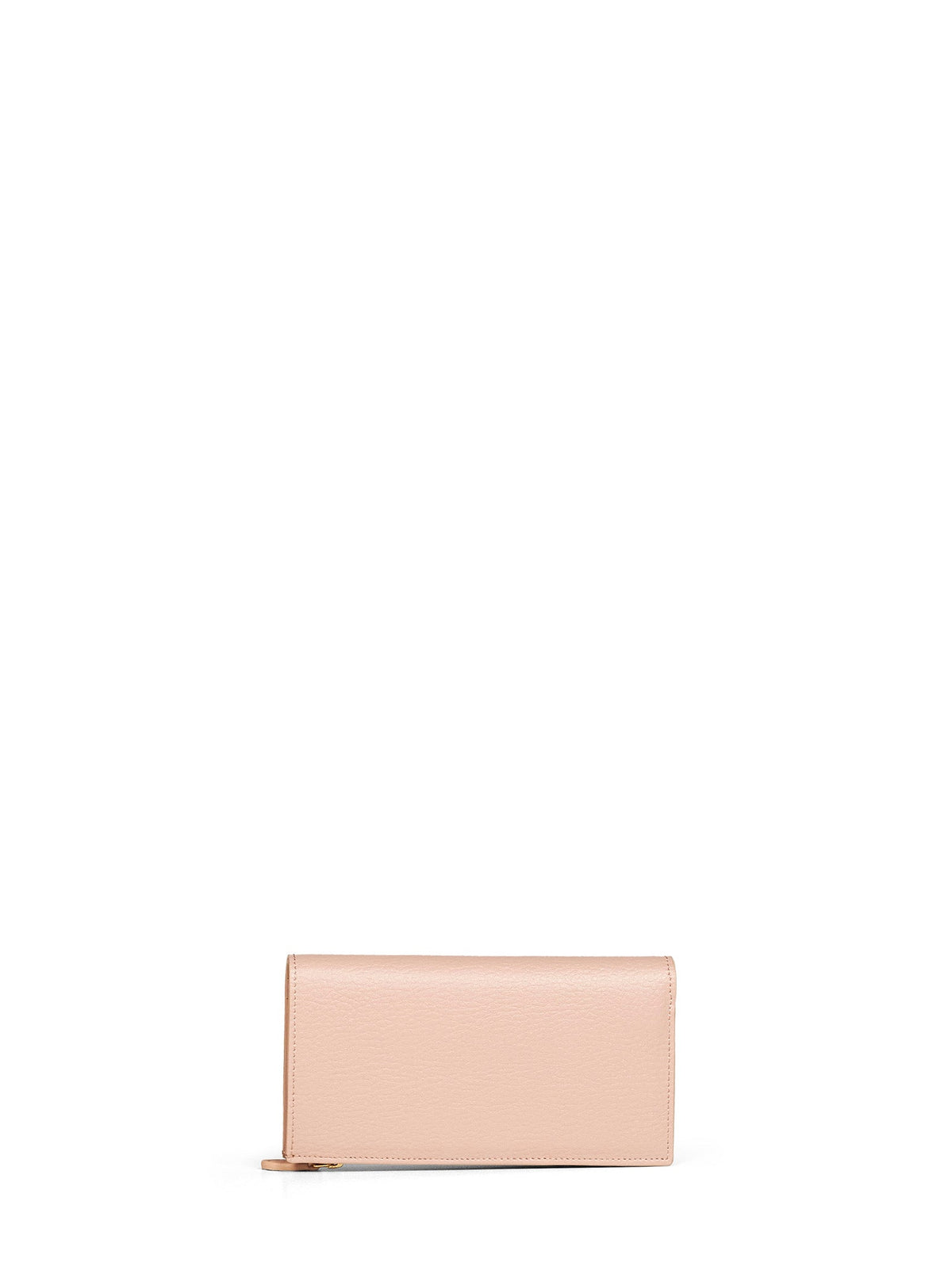 Stella Mccartney Women Blush Pink Logo Vertical Tri-Fold Wallet
