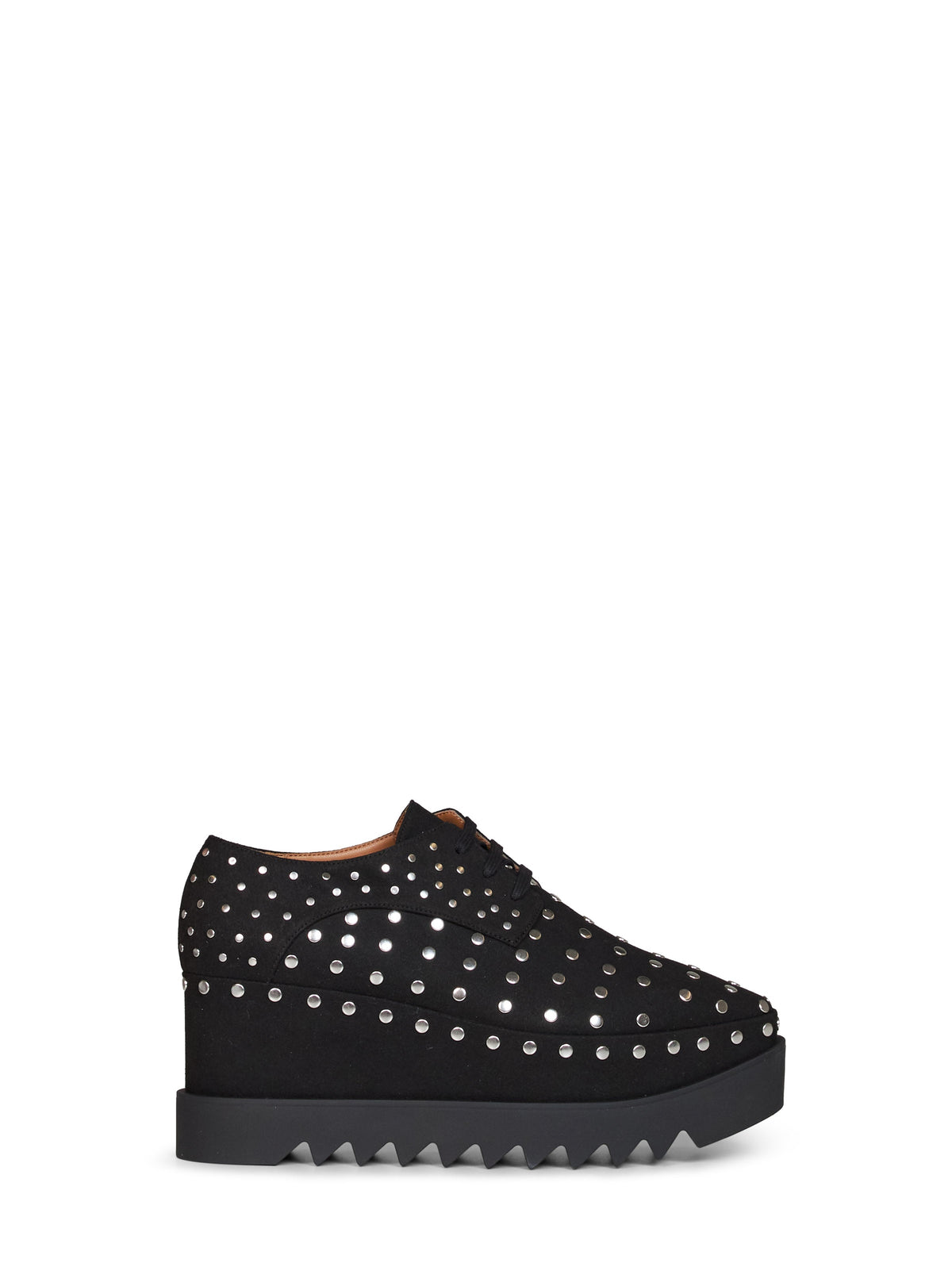 Stella Mccartney Women Black Studded Elyse Wedges