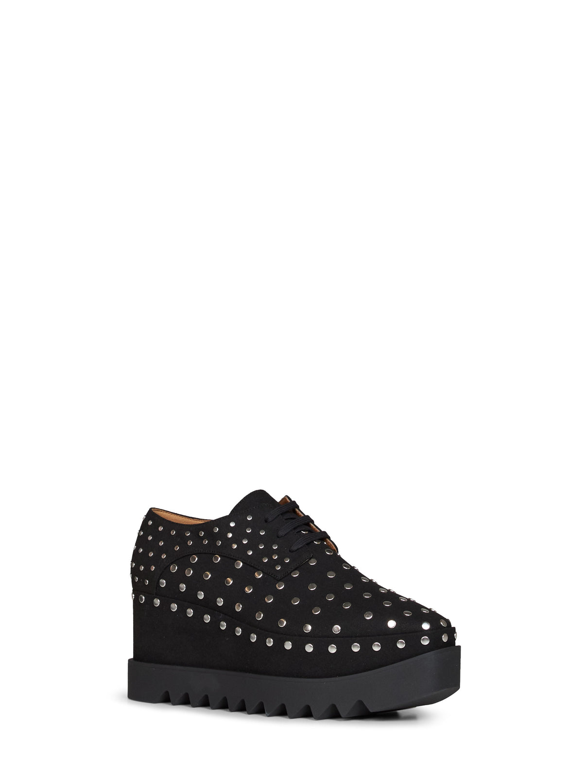 Stella Mccartney Women Black Studded Elyse Wedges