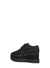 Stella Mccartney Women Black Studded Elyse Wedges