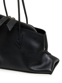 The Attico Women Black "La Passeggiata Medium" Top Handle Bag
