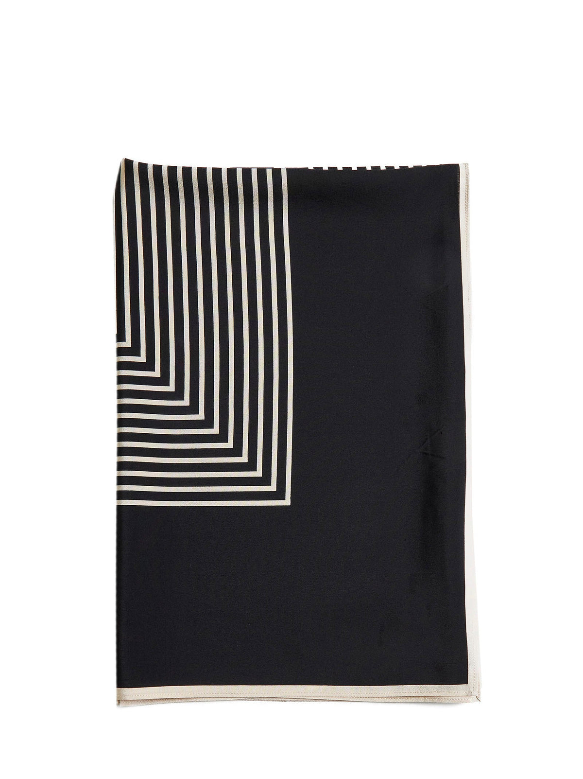 Toteme Women Striped Silk Crêpe Scarf