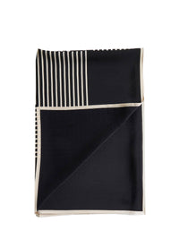 Toteme Women Striped Silk Crêpe Scarf