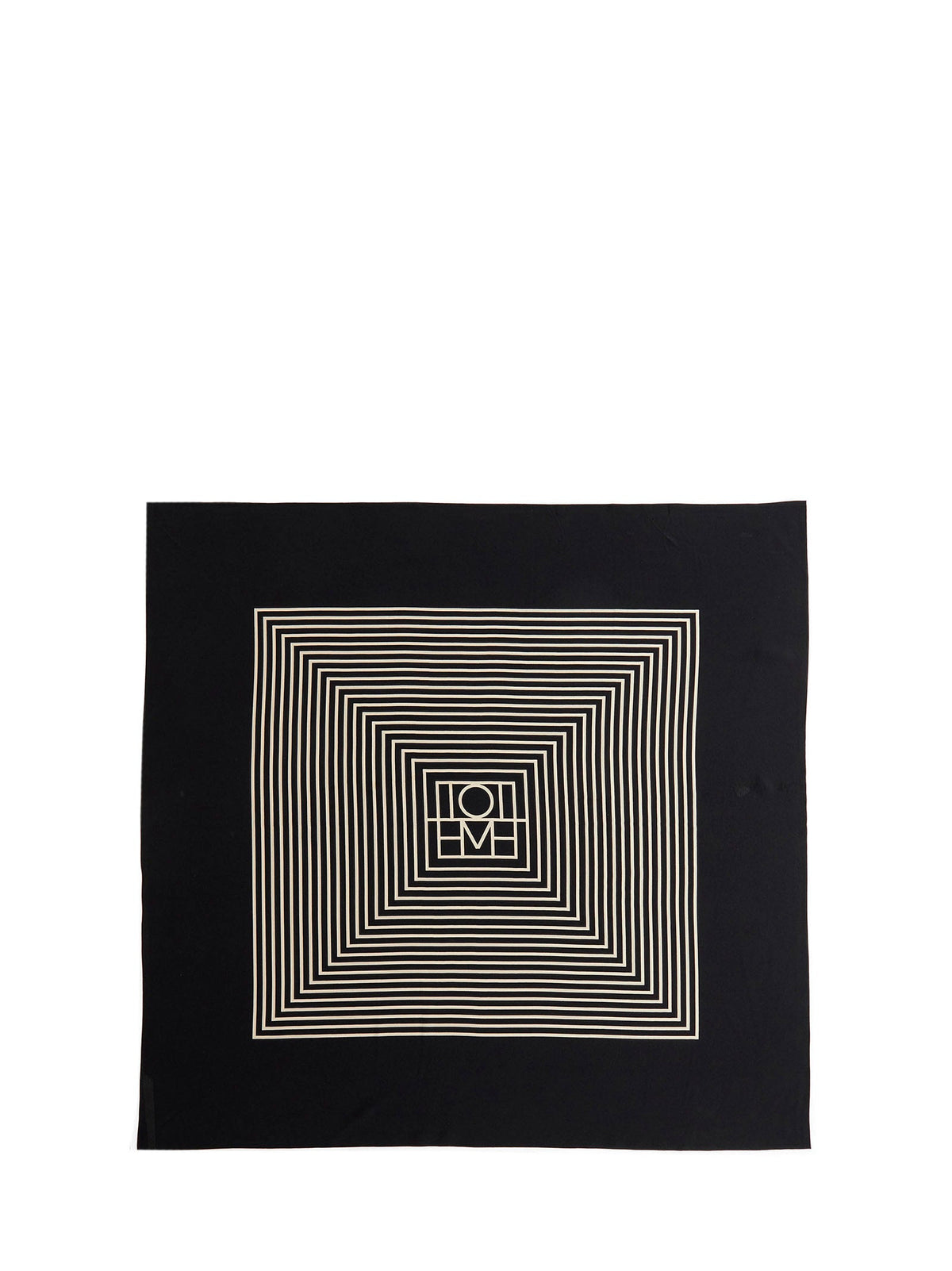 Toteme Women Striped Silk Crêpe Scarf