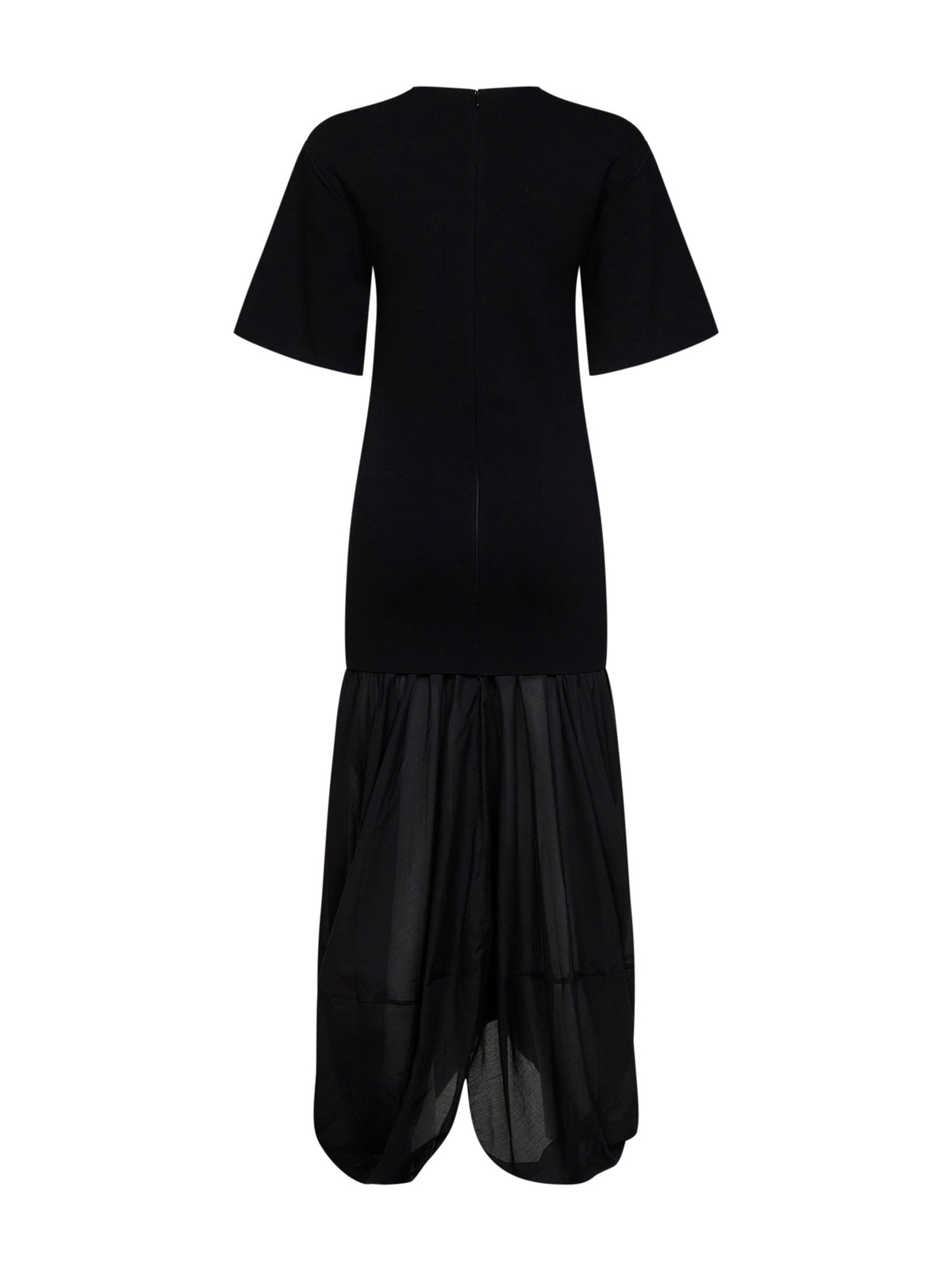 Toteme Women Black Cocoon Tee Dress