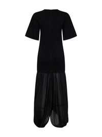 Toteme Women Black Cocoon Tee Dress