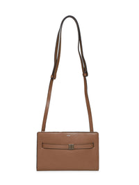 Toteme Women Tiramisu Brown Belted Crossbody Bag<Br/>