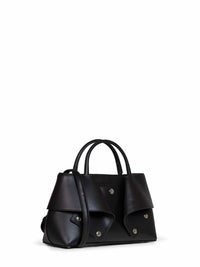 Toteme Women Black And Red Small Mercer Handbag