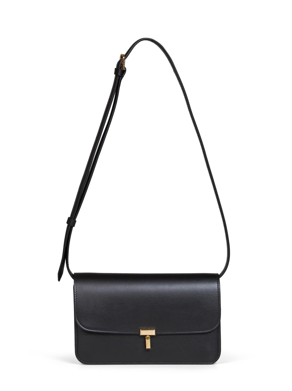 Toteme Women Black T-Lock Crossbody Bag